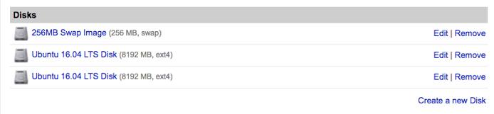 Create a Linode Disk Create a Linode Disk