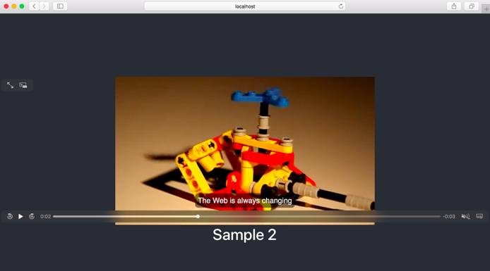 React application with Video Captions React Video streaming app