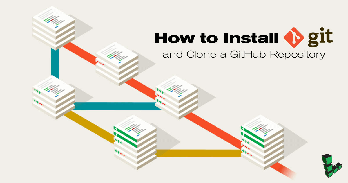 How to Install Git and Clone a GitHub Repository title graphic How to Install Git and Clone a GitHub Repository