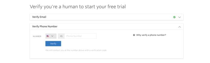 Twilio onboarding form - phone number verification Twilio onboarding form - phone number verification