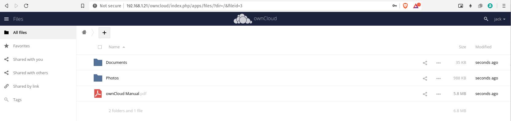 ownCloud is installed and ready to use as your private cloud ownCloud is installed and ready to use as your private cloud