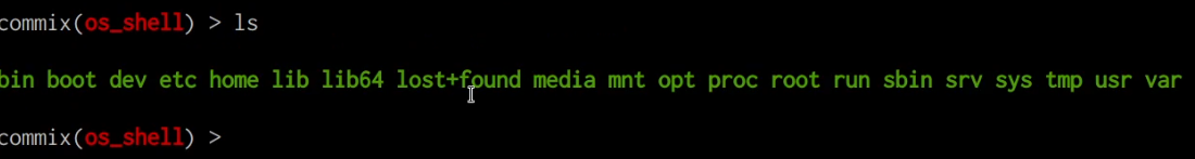 Commix pseudo terminal shell prompt - ls command Commix pseudo terminal shell prompt - ls command