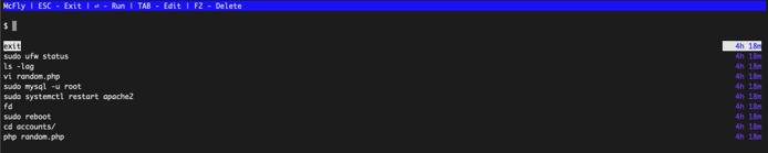 McFly interface with no starting search term McFly interface with no starting search term