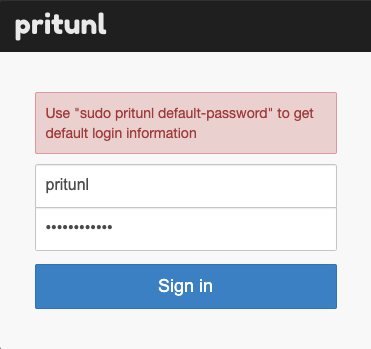 Pritunl Username Setup Pritunl Username Setup